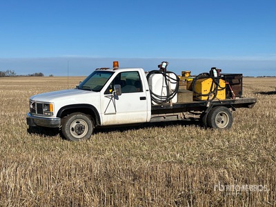 1993 GMC 3500 SL 4x2 Flatbed Truck