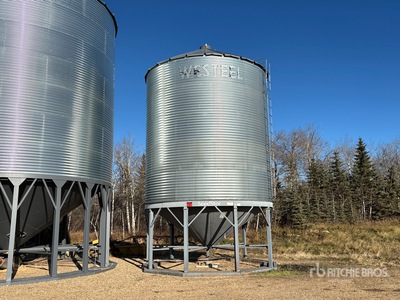 Westeel 1805 +/- 4900 bu 5 Ring Hopper Grain Bin
