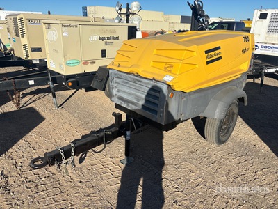 2008 Atlas Copco XAS 185CD7 185 CFM Mobile Mobile 16.7 L Luchtcompressor