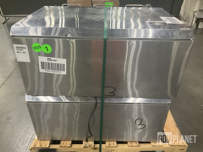 (2) Silver King SKMAJ3 Milk Dispensers