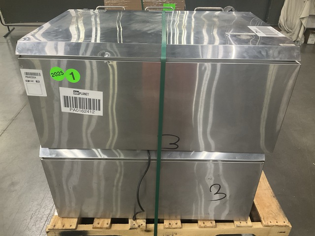 (2) Silver King SKMAJ3 Milk Dispensers