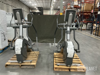 (2) Life Fitness Summit Trainers