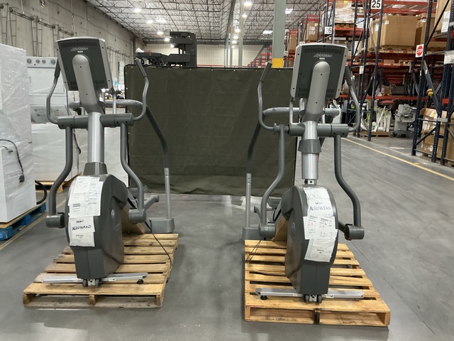 (2) Life Fitness Summit Trainers