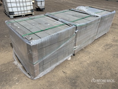 Quantity of (72) Bluestone Edge Tile