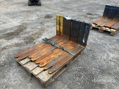 Quantity of (1) Pallets of Lift Truck Forks