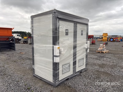Double Portable Toilet Mobile Office (Unused)
