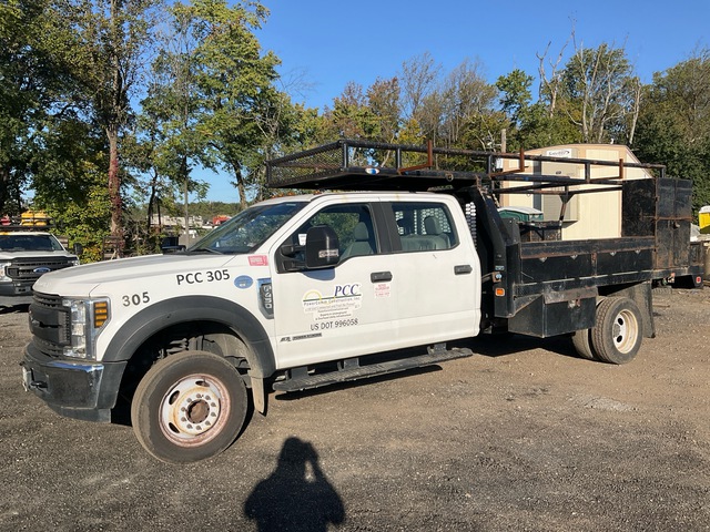 2018 Ford F450 XL 4x2 Crew Cab Flatbed Truck 2018 Ford F450 XL 4x2 Crew Cab Flatbed Truck