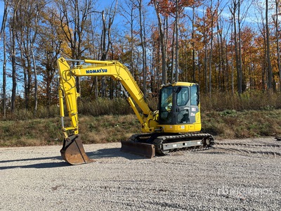 2012 Komatsu PC88MR-8 Tracked Excavator