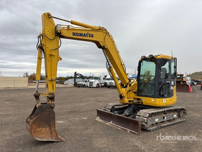 2012 Komatsu PC88MR-8 Tracked Excavator