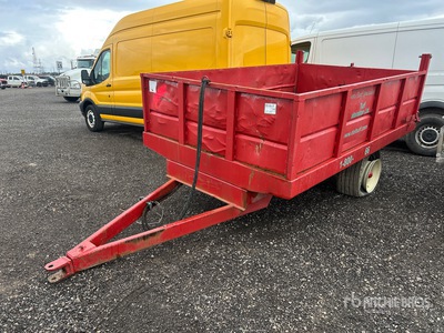9 ft 6 in S/A Lichte Kiepaanhanger