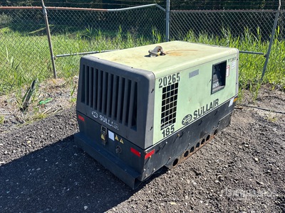 2013 Sullair 185DLQ CAi4 EPA Skid-Mounted Air Compressor