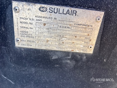 2005 Sullair 185DPQJD Air Compressor
