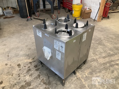 (2) Mobile Dish Dispensers