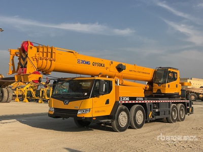 2020 XCMG QY50KA 50 ton 8x4x4 Hydraulic Truck Crane