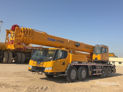 2020 XCMG QY50KA 50 ton 8x4x4 Hydraulic Truck Crane