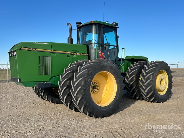1996 John Deere 8770 Articulated 4WD Tractor | Ritchie Bros. Auctioneers