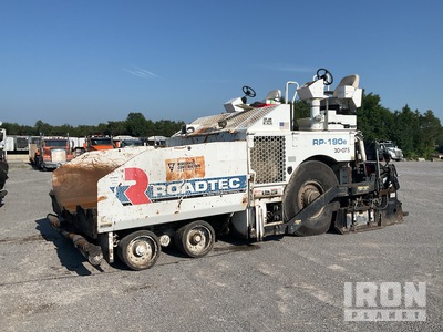 2014 Roadtec RP190E Wheel を見 Paver
