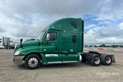 2012 Freightliner Cascadia 125 6x4 T/A Sleeper Truck Tractor
