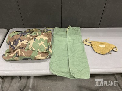 (18) E&R Bags, (63) Barracks Bags & Assorted Items