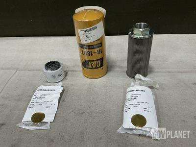 (61) Assorted Fluid Filter Elements & (8) Suction Strainers