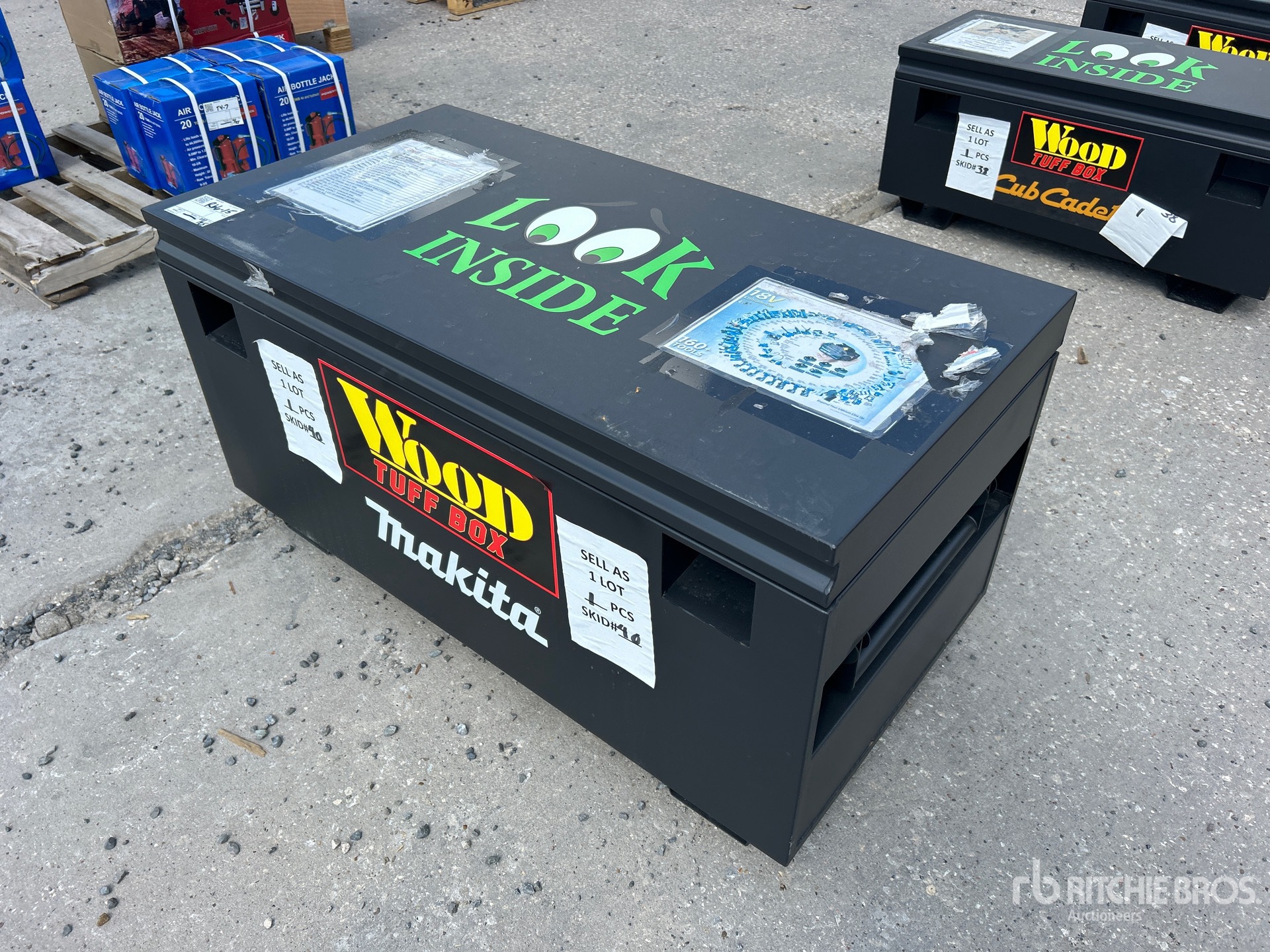 Wood Tuff Box 48 in Job Site Box