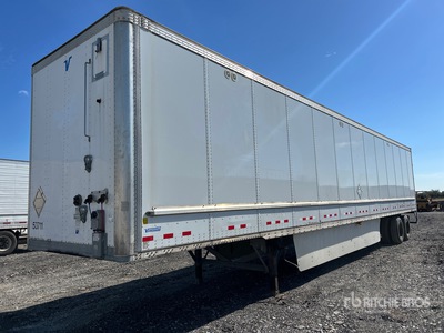 2017 Vanguard VXP 53 ft x 102 in T/A Van Trailer