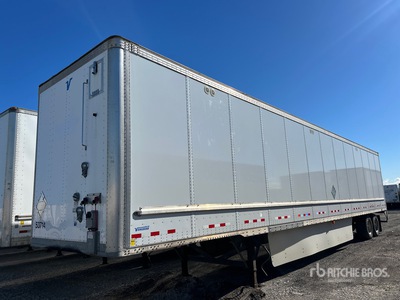 2017 Vanguard 53 ft T/A Van Trailer