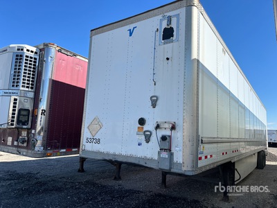 2017 Vanguard 53 ft T/A Van Trailer