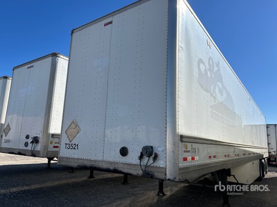 2017 Manac 53 ft Tri/A Van Trailer