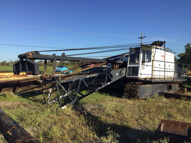 1982 Link-Belt LS-128DLC 60 ton Lattice-Boom Crawler Crane