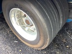 Trailer Chassis with Tire Condition