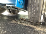 Trailer Chassis with Springs/Hangers Condition