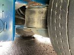 Trailer Chassis with Axle Condition