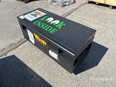 Wood Tuff Box 40 in Job Site Box (Unused)