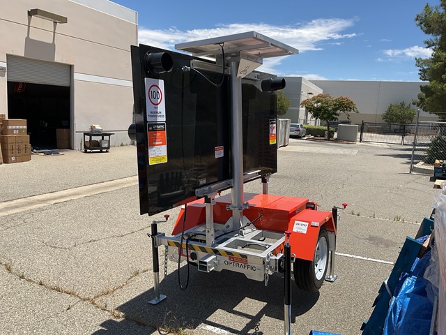 2024 Optraffic Solar Arrow Board (Unused)