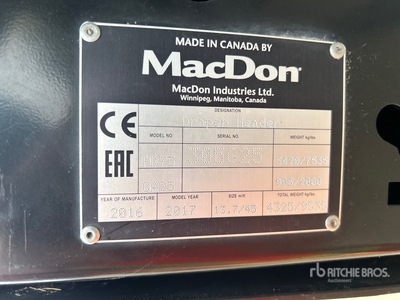 2017 MacDon FD75-45 45 ft Flex Draper Testata mietitrebbia
