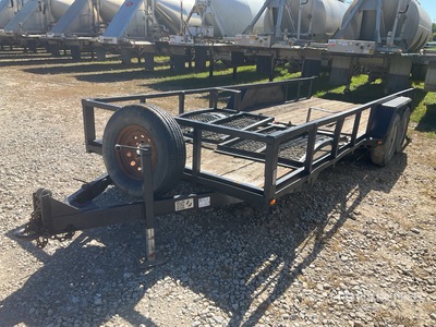 2008 Moritz 20 ft T/A Utility Trailer