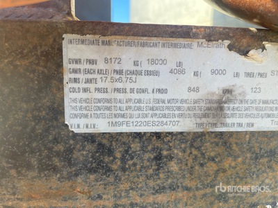 2014 McLaughlin V800LEHD Vacuum Excavation Unit