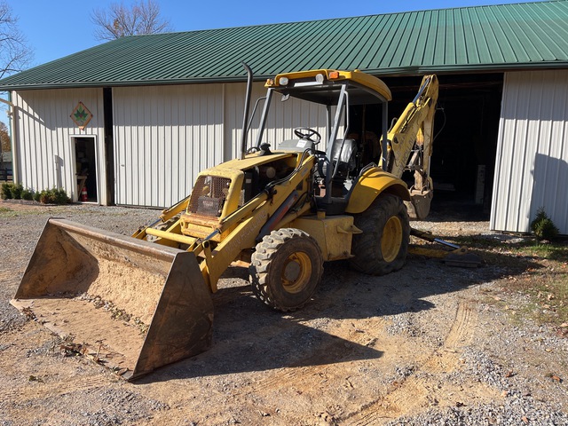 2003 New Holland LB75B 4x4 Backhoe Loader 2003 New Holland LB75B 4x4 Backhoe Loader