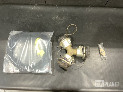 (19) Hoses, (1) Manifold Block, (1) Pump Unit & Assorted Items