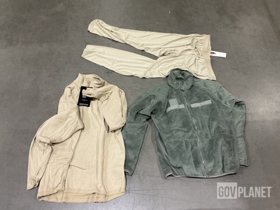 (49) Pairs of Cold Weather Drawers, (32) Cold Weather Jackets & Assorted Items