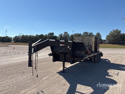 1996 Big Tex T/A Gooseneck Equipment Trailer