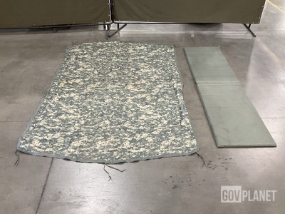 (130) Wet Weather Poncho Liners & (56) Self-Inflating Sleeping Mats