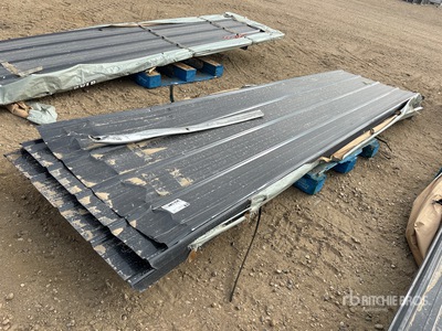 Quantity of 12 Ft Siding Telaio in metallo