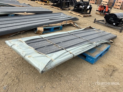 Quantity of 12 Ft Siding Telaio in metallo