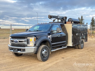 2018 Ford F-550 XLT 4x4 Extended Cab Camion de service
