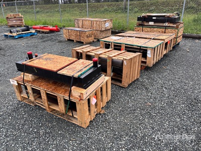 Quantity of (4) API Cooling Cores (Unused) - Fits Madill Fellerbuncher