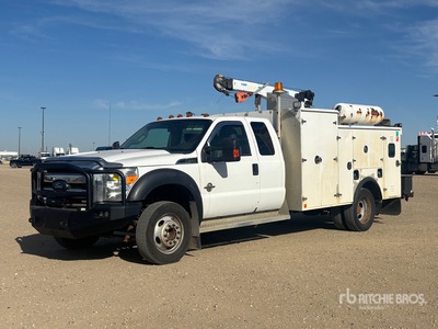 2012 Ford F-550 4x2 Extended Cab Service Truck