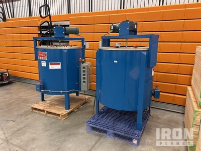 Quantity of (2) Sta-Warm Y150MBWSS Heated Mixing Tanks