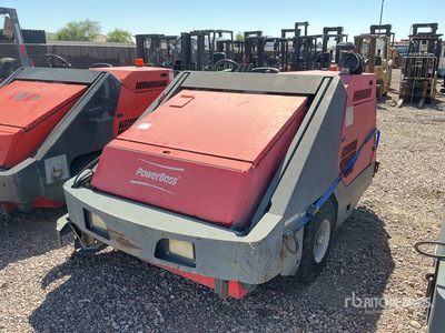 2012 Power Boss 9xrt3dsl Ride-On Floor Sweeper